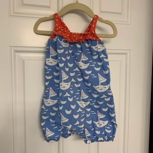 ✔️SOLD✔️ Frugi sailboat romper